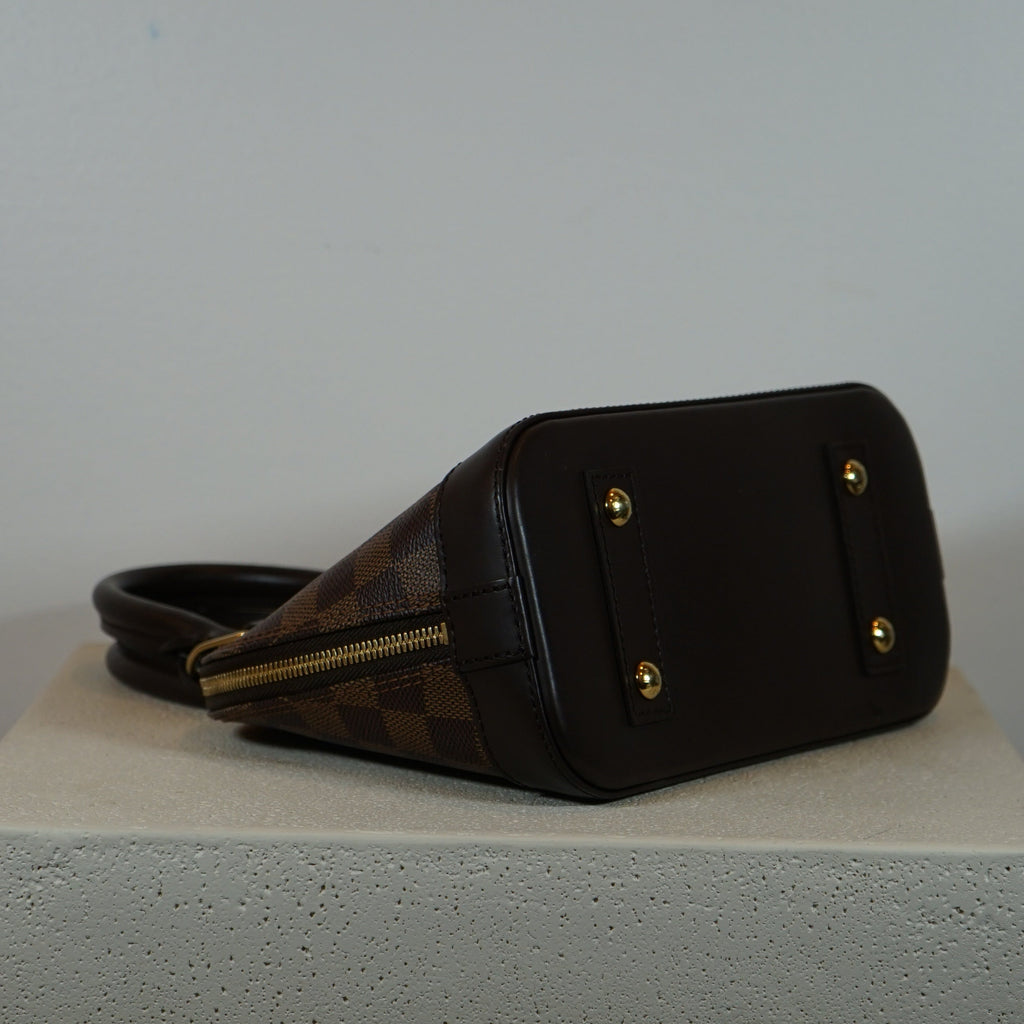 Louis Vuitton Damier Ebene Alma BB Handbag