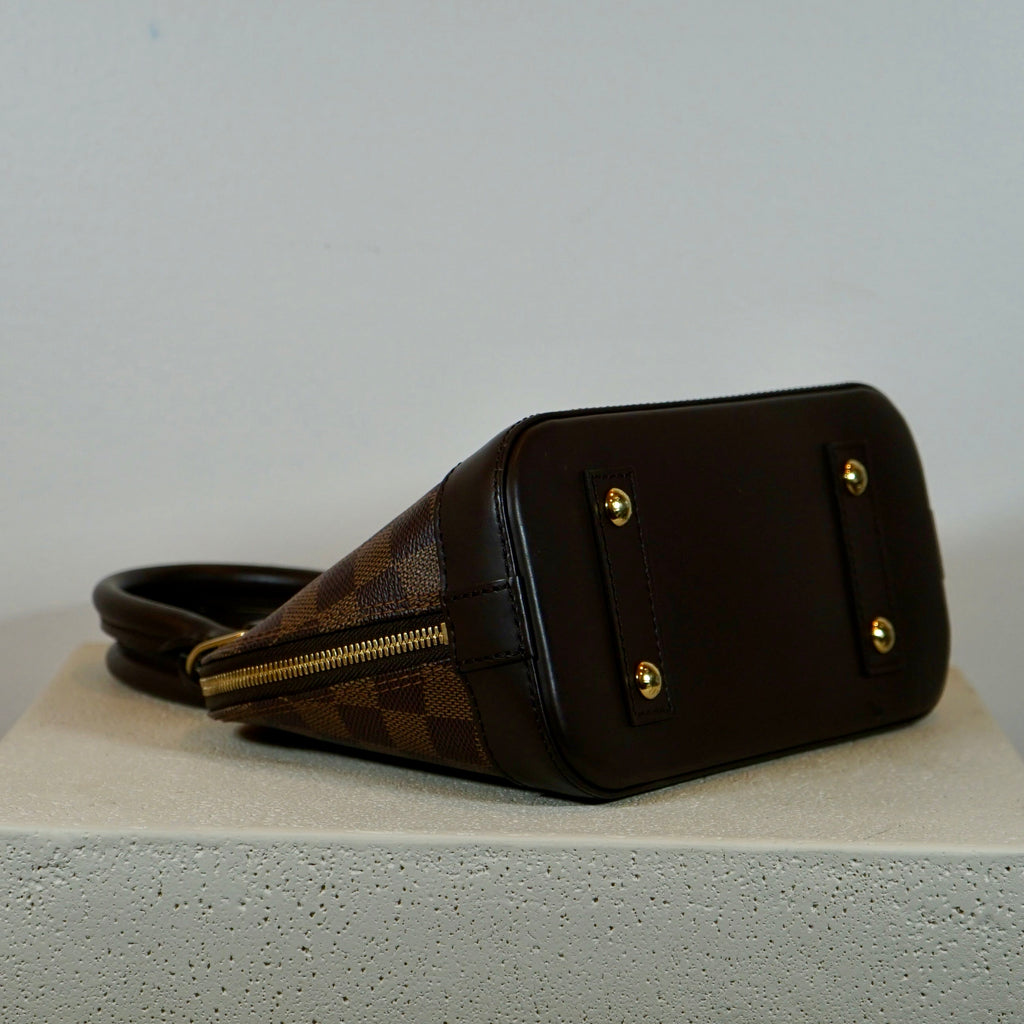 Louis Vuitton Damier Ebene Alma BB Handbag