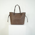 Louis Vuitton Neverfull Damier Ebene Tote Bag Brown Shoulder Bag