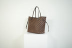 Louis Vuitton Neverfull Damier Ebene Tote Bag Brown Shoulder Bag