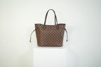 Louis Vuitton Neverfull Damier Ebene Tote Bag Brown Shoulder Bag