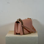 Chanel Medium Blush Pink Boy Bag