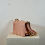 Chanel Medium Blush Pink Boy Bag