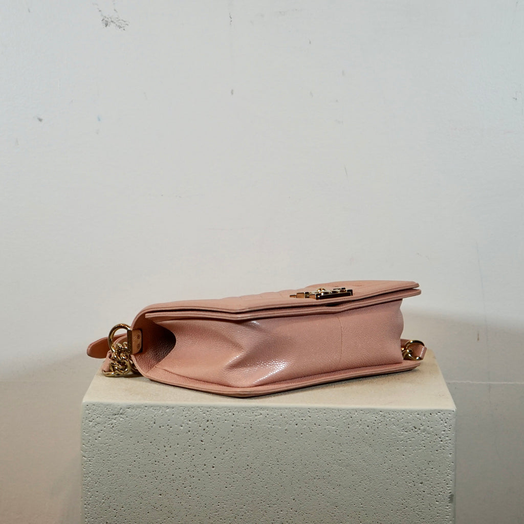 Chanel Medium Blush Pink Boy Bag