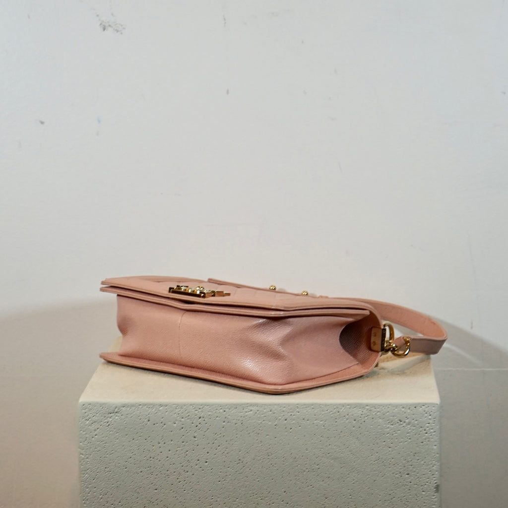 Chanel Medium Blush Pink Boy Bag