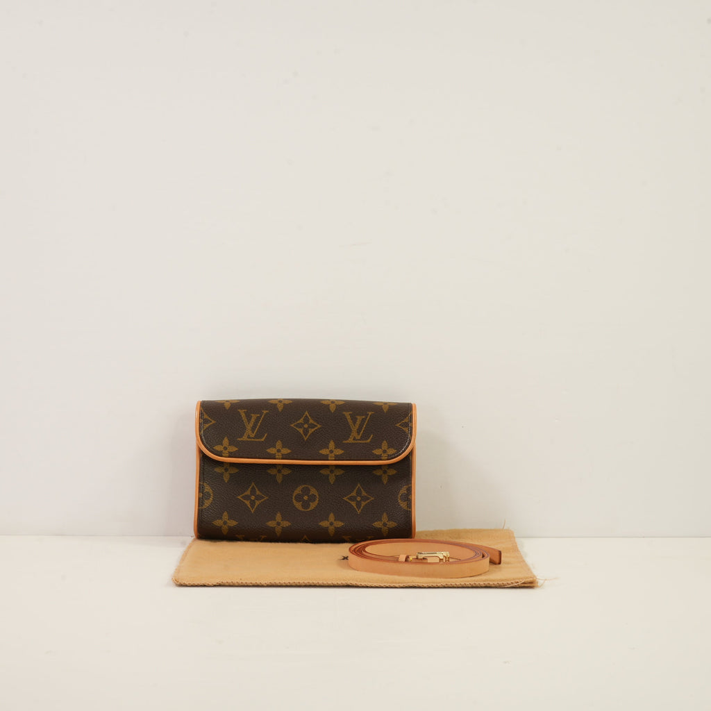 Louis Vuitton Monogram Pochette Floretine W/Dustbag