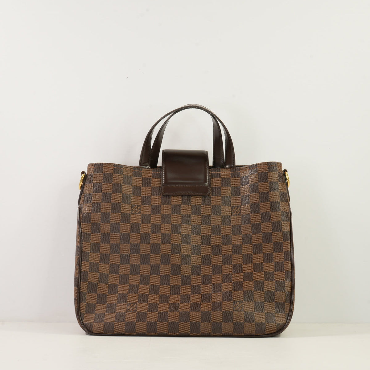 Louis Vuitton Damier Ebene Cabas Rosebery Tote Bag (Strap & Dustbag)
