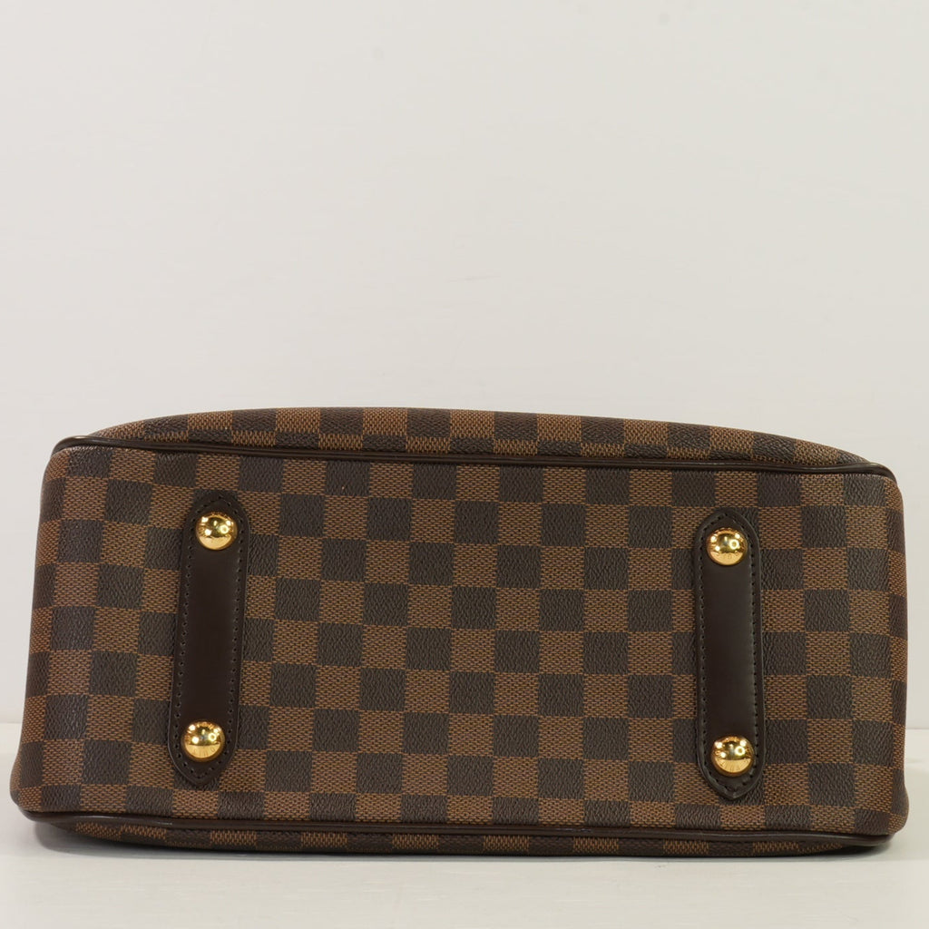 Louis Vuitton Damier Ebene Cabas Rosebery Tote Bag (Strap & Dustbag)