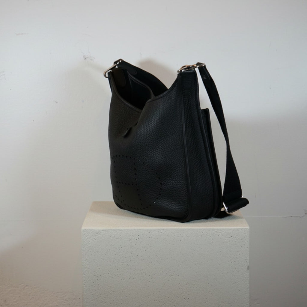 Hermes Grey Evelyne 29 PM Crossbody Bag