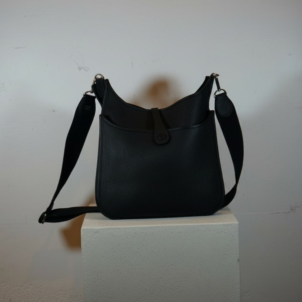 Hermes Grey Evelyne 29 PM Crossbody Bag