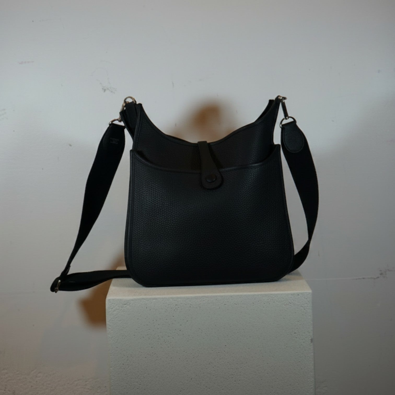 Hermes Grey Evelyne 29 PM Crossbody Bag