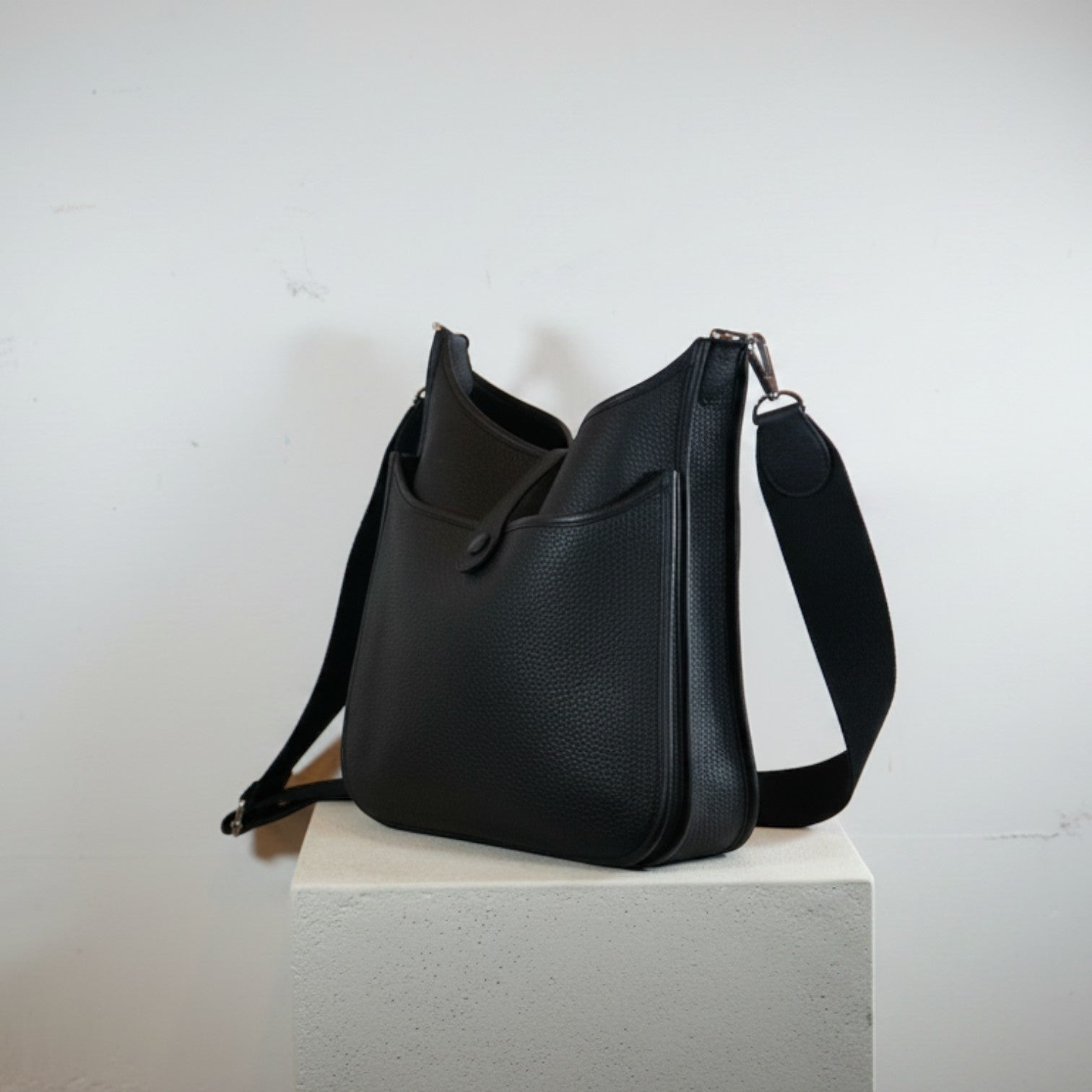 Hermes Grey Evelyne 29 PM Crossbody Bag