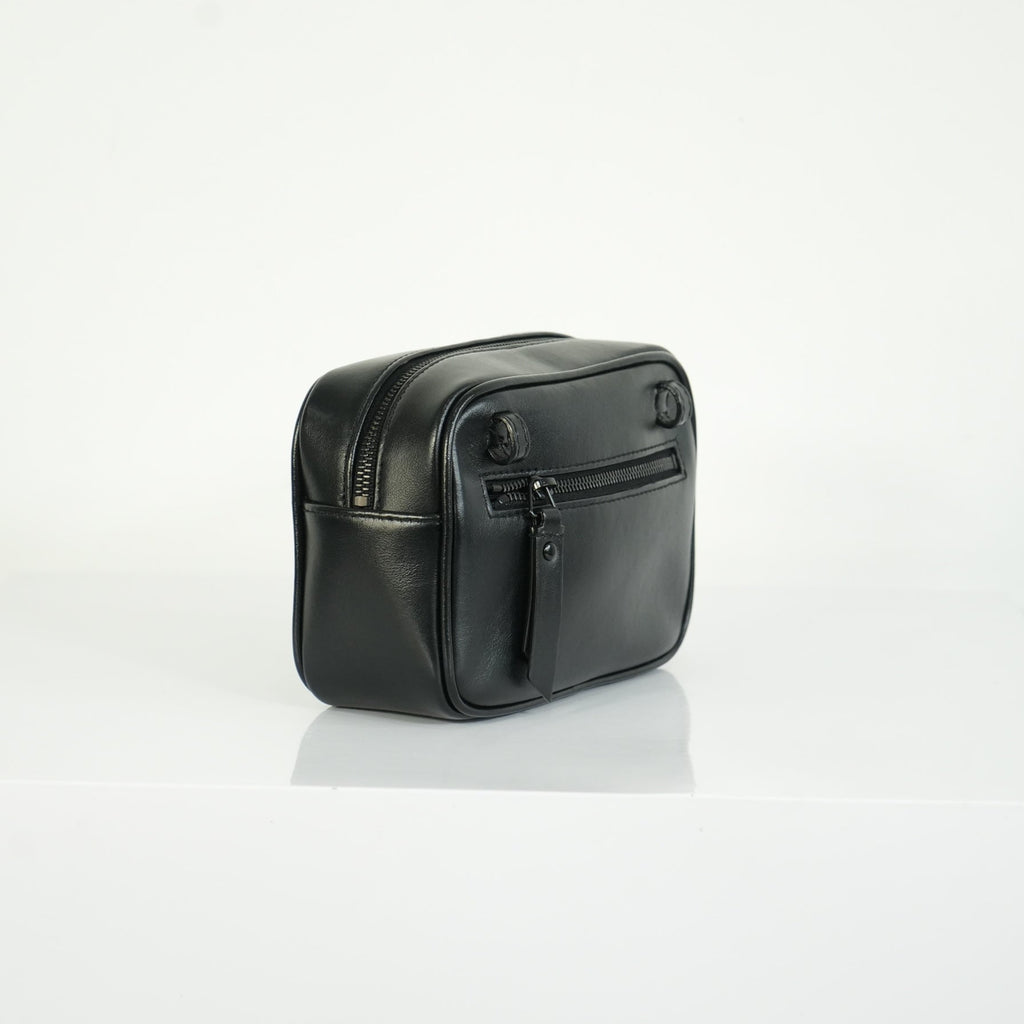 Saint Laurent Lou Camera Bag Black Chevron Quilted Leather Black Hardware