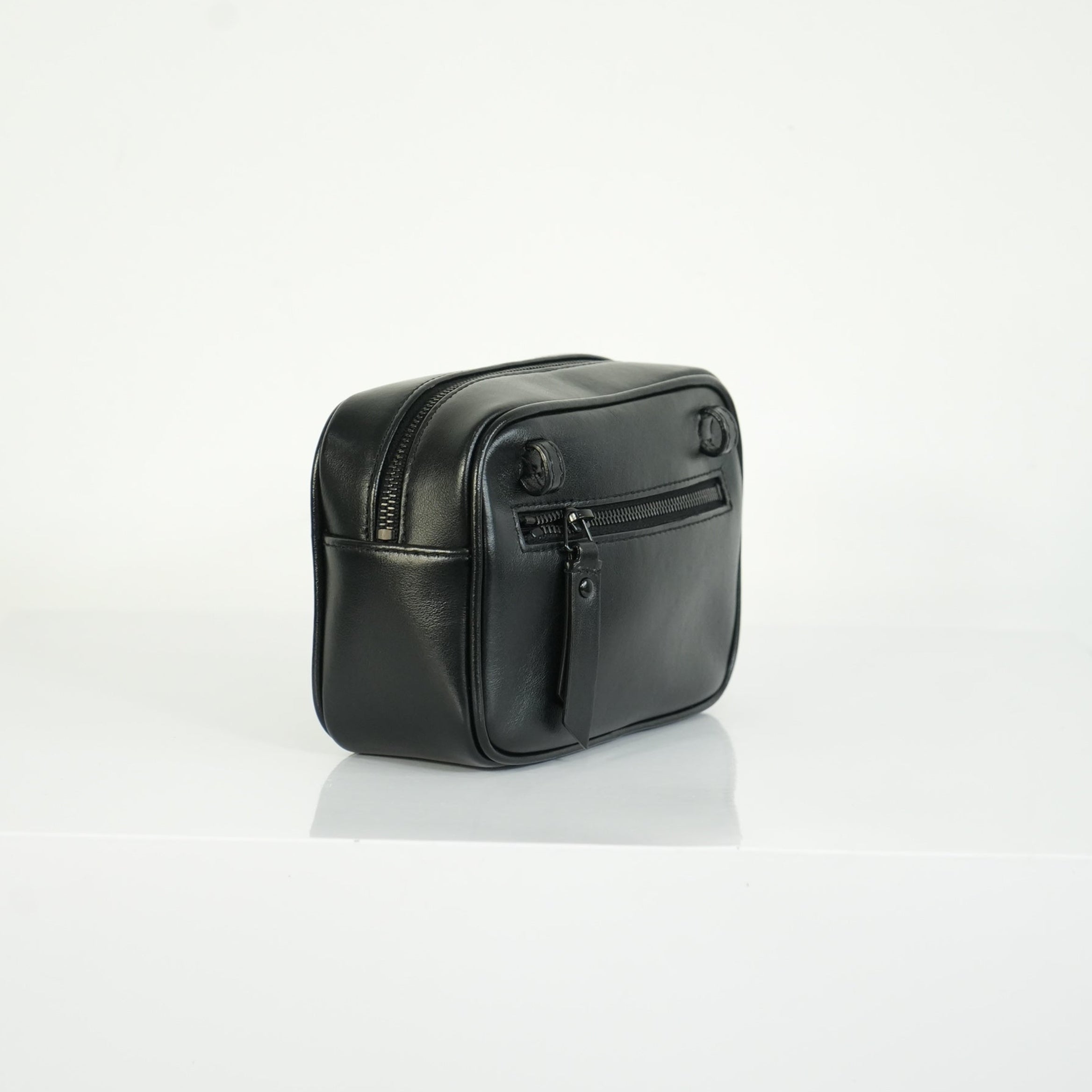Saint Laurent Lou Camera Bag Black Chevron Quilted Leather Black Hardware
