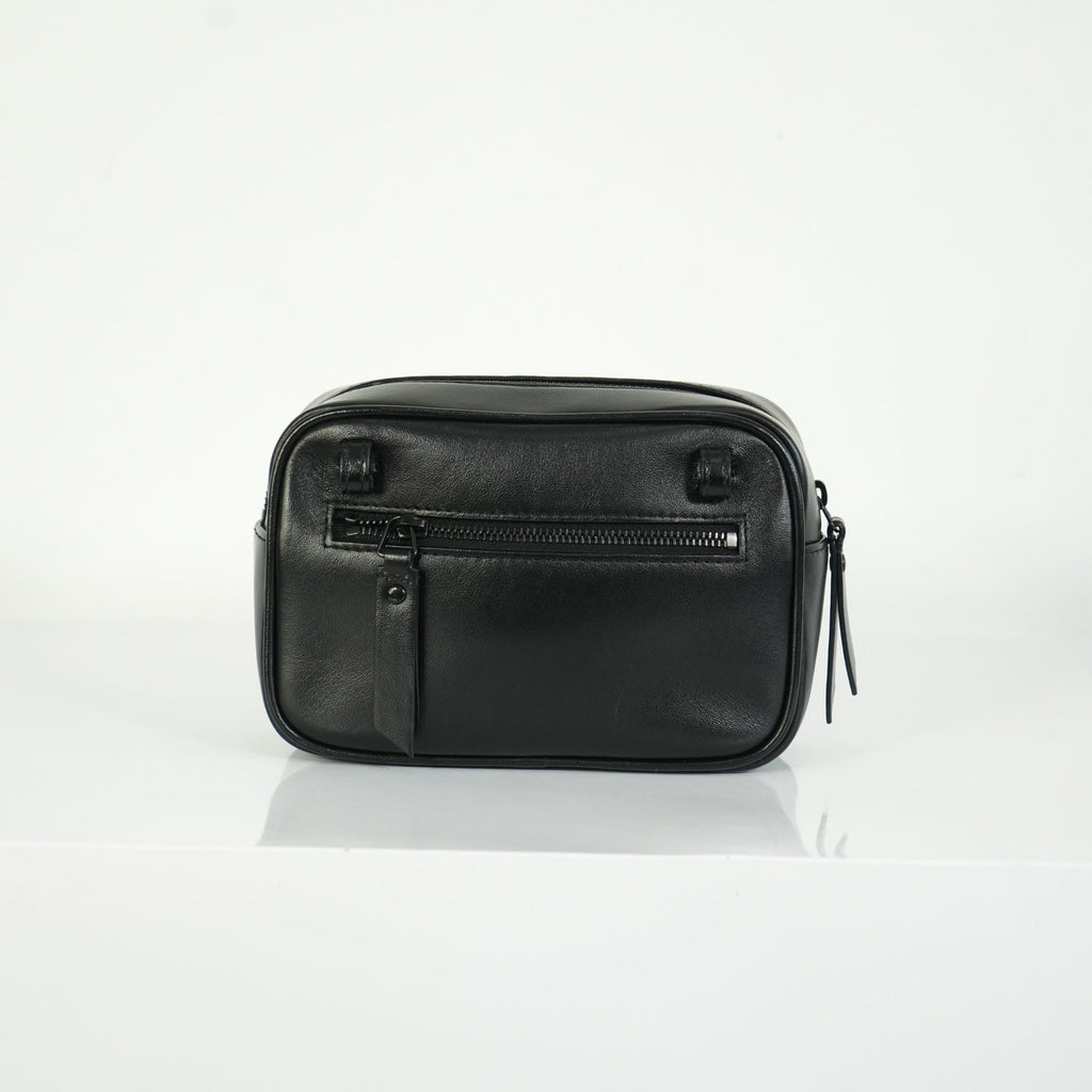Saint Laurent Lou Camera Bag Black Chevron Quilted Leather Black Hardware