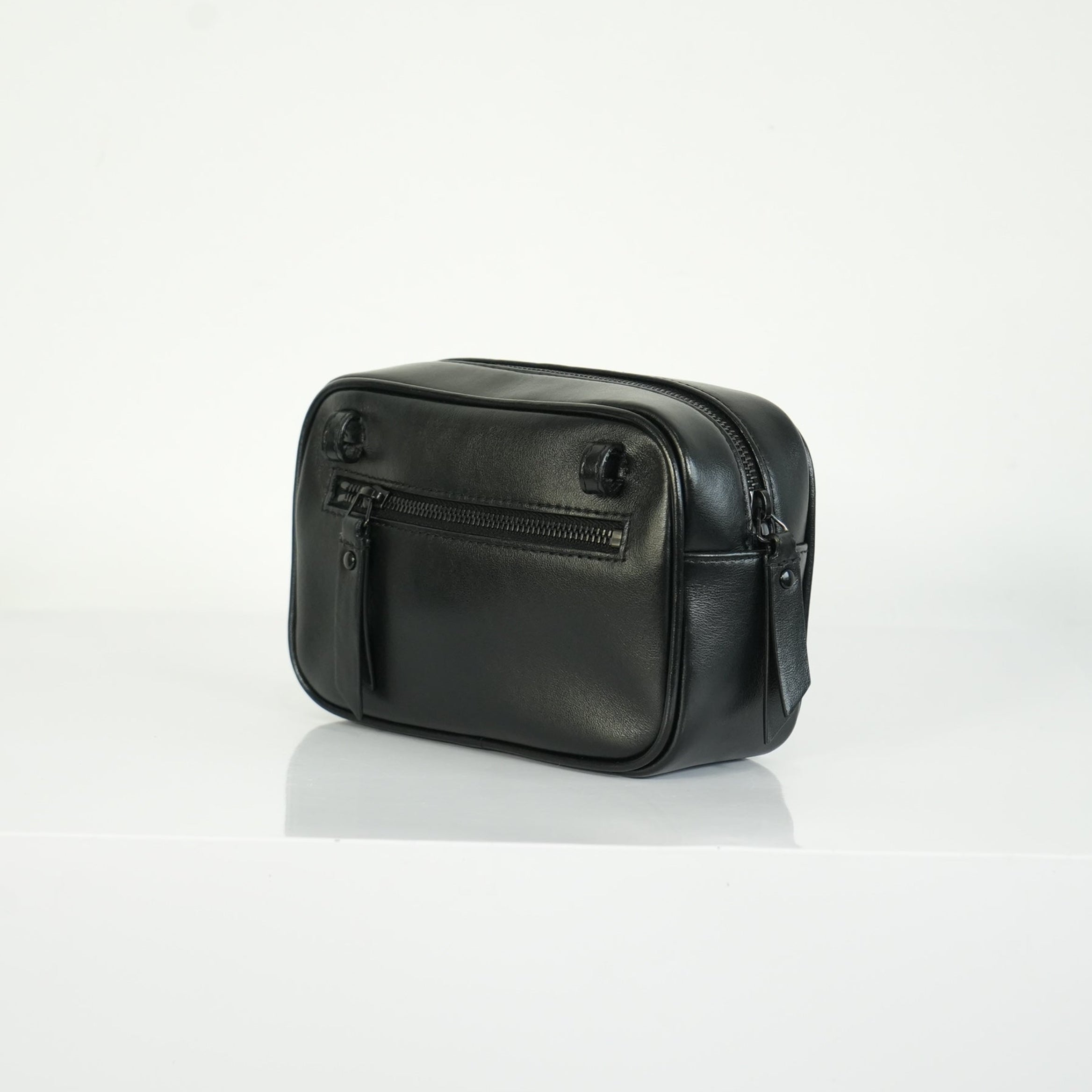 Saint Laurent Lou Camera Bag Black Chevron Quilted Leather Black Hardware