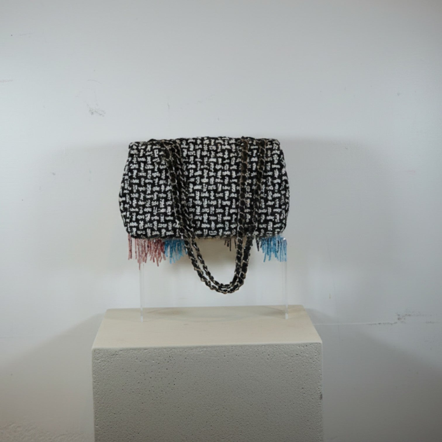 Chanel Metiers D'Art Classic Tweed Flap Bag
