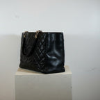Chanel Black Caviar Grand Shopping Tote