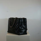 Chanel Black Caviar Grand Shopping Tote