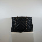 Chanel Black Caviar Grand Shopping Tote