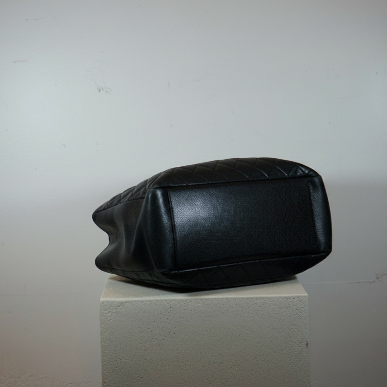 Chanel Black Caviar Grand Shopping Tote