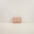 Chanel Light Pink Chevron Quilted WOC