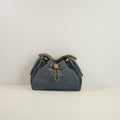 Chanel 25 Blue Quilted Suede Small Hobo Bag (2025)
