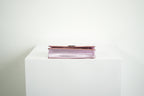 Chanel Boy Bag Metallic Pink Patent Leather Shoulder Clutch WOC