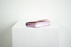 Chanel Boy Bag Metallic Pink Patent Leather Shoulder Clutch WOC