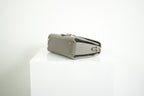 Gucci Interlocking G Grey Pebbled Leather Top Handle Crossbody Bag