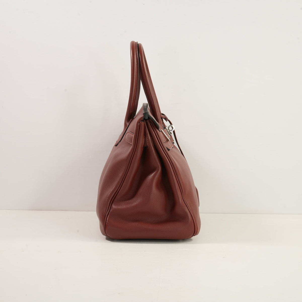 Hermes Birkin 30 Bordedaux Swift Leather (Dustbag, Lock & Key, Clochette)