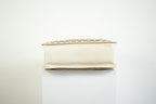Gucci 1955 Horsebit Tote Bag GG Supreme Canvas White Leather