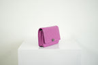 Chanel Boy Bag Wallet on Chain Pink Lambskin WOC Shoulder Clutch