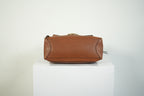 Chloe Faye Day Bag Tan Brown Leather Top Handle Shoulder Crossbody Bag
