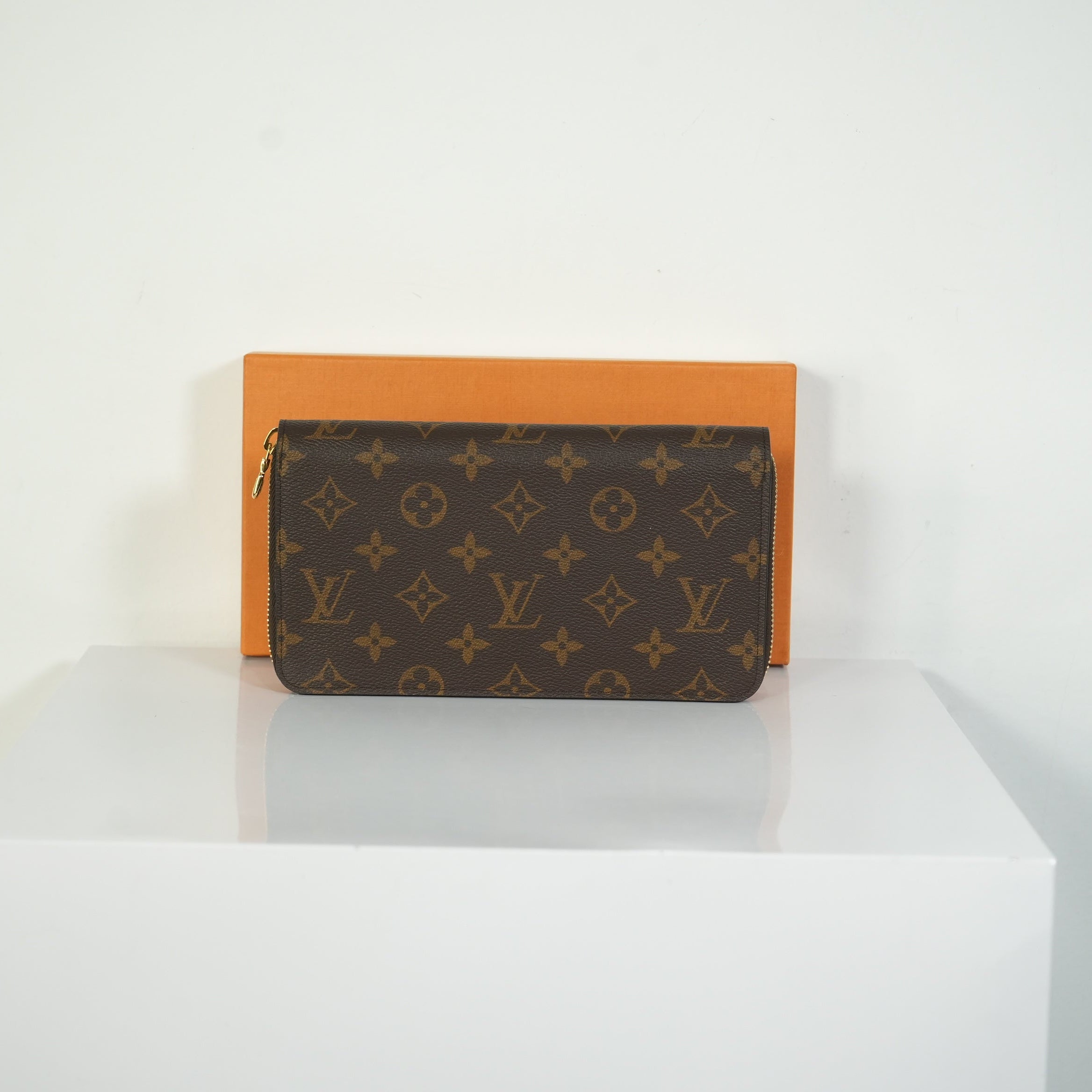 Louis Vuitton Zippy Organizer Monogram Canvas Long Wallet Clutch