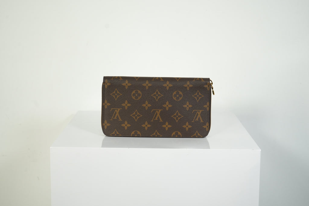 Louis Vuitton Zippy Organizer Monogram Canvas Long Wallet Clutch