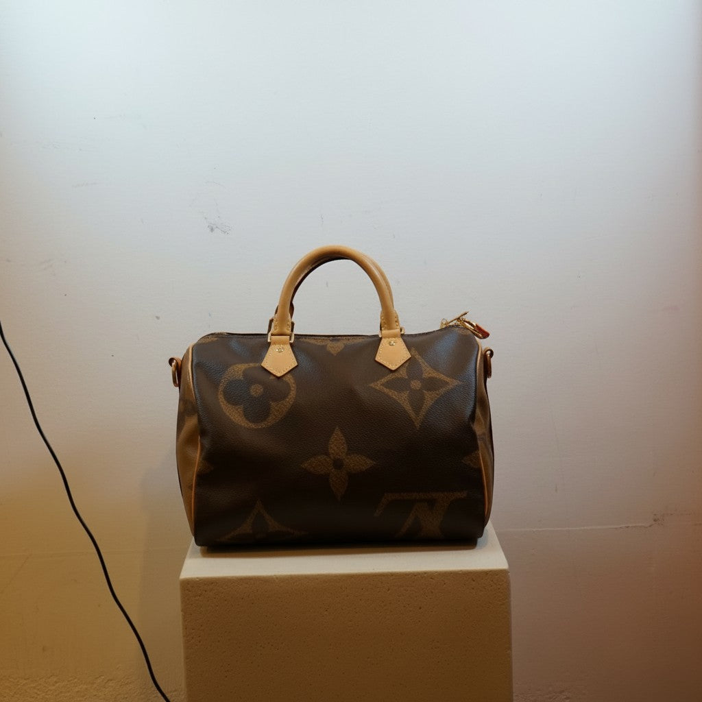 Louis Vuitton Reverse Monogram Giant Speedy Bandouliere 30 Handbag