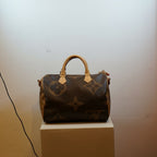 Louis Vuitton Reverse Monogram Giant Speedy Bandouliere 30 Handbag