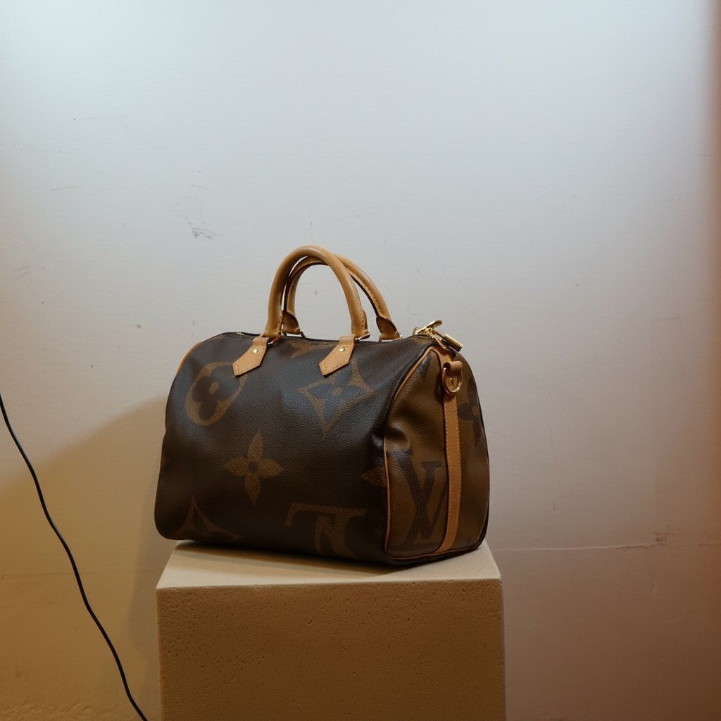 Louis Vuitton Reverse Monogram Giant Speedy Bandouliere 30 Handbag