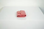 Chanel Classic Small Flap Pink Caviar Leather Keyholder Gold Hardware FULL SET