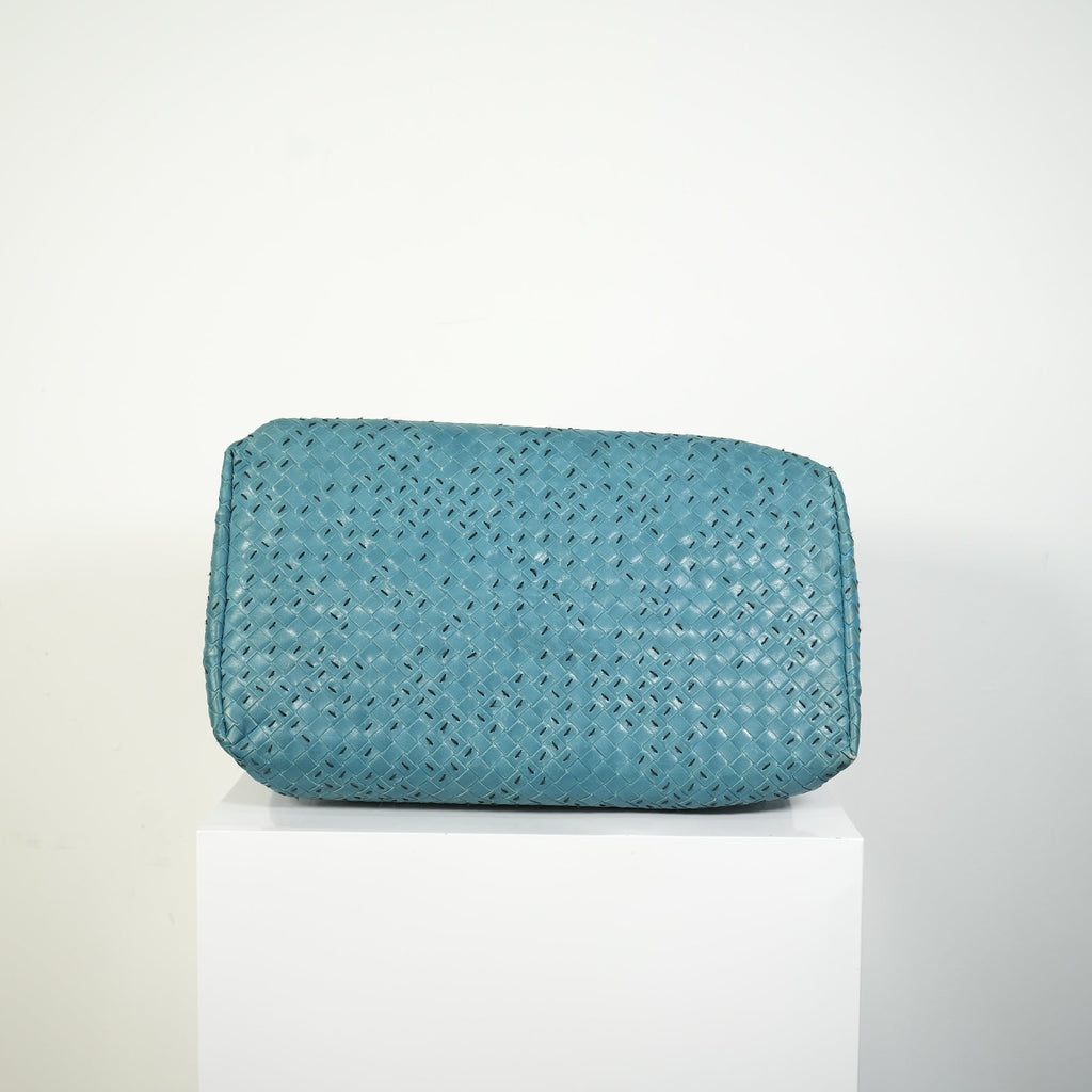Bottega Veneta Small Roma Intrecciato Tote Bag