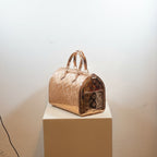 Louis Vuitton Monogram Miroir Rose Gold Speedy Bando 25