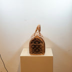 Louis Vuitton Monogram Miroir Rose Gold Speedy Bando 25