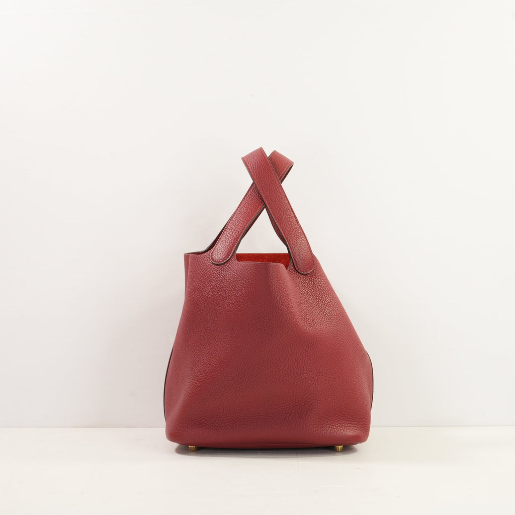 Hermes Picotin 18 Maroon Y (2020) Gold Hardware
