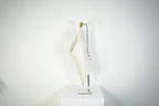Bottega Veneta Sardine Bag Intrecciato Woven Leather White Gold Handle