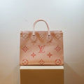 Louis Vuitton By The Pool Empreinte Giant Degrade Rose Gradient Pink OnTheGo MM