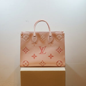 Louis Vuitton By The Pool Empreinte Giant Degrade Rose Gradient Pink OnTheGo MM