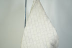 Bottega Veneta Sardine Bag Intrecciato Woven Leather White Gold Handle