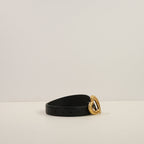 Saint Laurent Heart Buckle Belt, Full Set