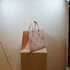 Louis Vuitton By The Pool Empreinte Giant Degrade Rose Gradient Pink OnTheGo MM
